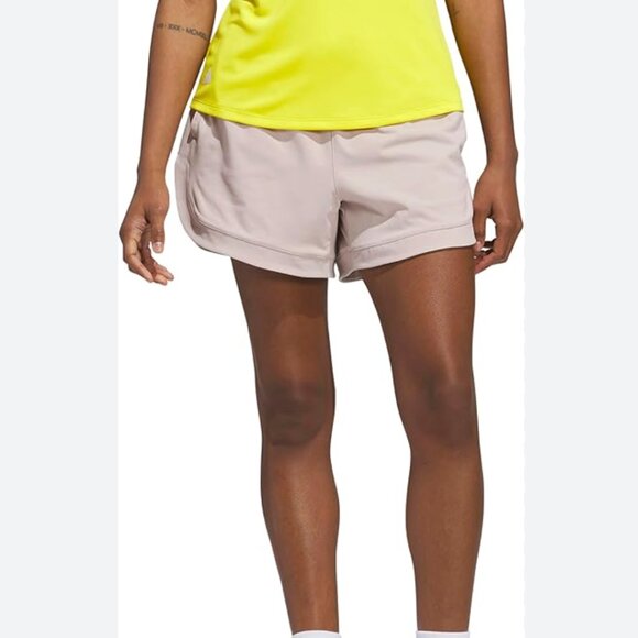 NWT Adidas Women's Size Small Taupe Beyond Shorts - Picture 1 of 6